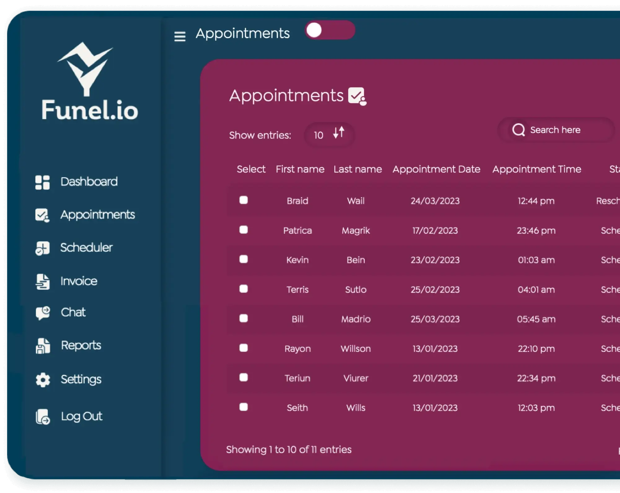 screen
